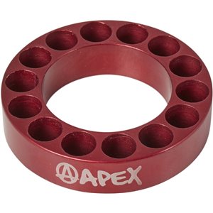 Apex Bar Riser 10 mm Headset (Red)