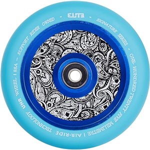 Elite Air Ride Floral Wheel Complete (125mm | blue)