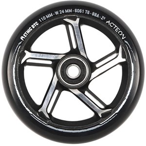 Ethic Acteon Pro Scooter Wheel (110mm | Black/Raw)