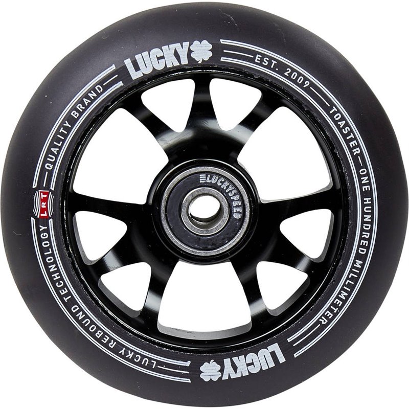 Lucky Toaster 100mm Wheel Complete (100mm | black)