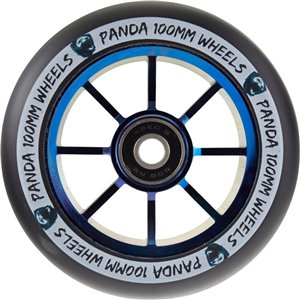 Panda Spoked V2 Pro Scooter Wheel (110mm | Blue Chrome)